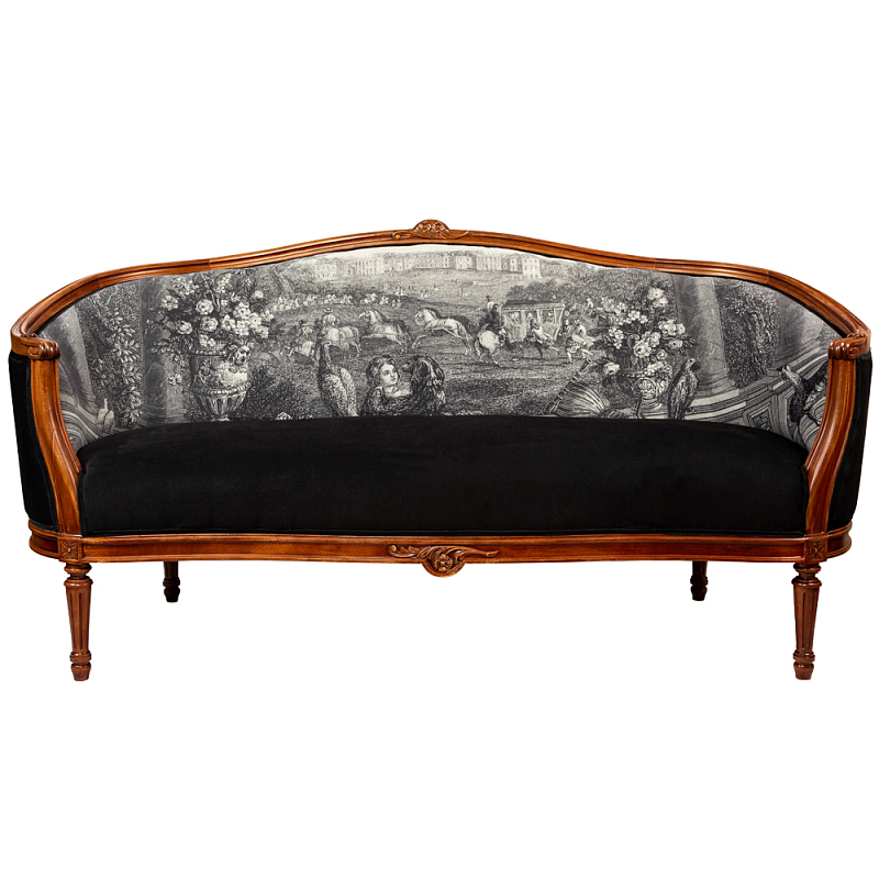  Black and White Versailles Sofa -   -- | Loft Concept 