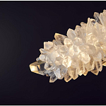 Люстра линейная светодиодная из необработанных кристаллов Mountain Comet варинант исполнения - 2 | Loft Concept в Ростове-на-Дону