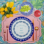 Картина Table Talk Dickless but Not Dumb  варинант исполнения - 1 | Loft Concept в Ростове-на-Дону