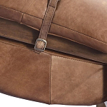 Двухместный диван Duncan винтажная коричневая кожа варинант исполнения - 5 | Loft Concept в Ростове-на-Дону