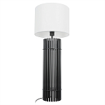 Настольная лампа с металлиеским черным трубчатым основанием Fulgurite варинант исполнения - 3 | Loft Concept в Ростове-на-Дону