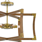 Подвесной светильник в форме фонаря коричневый Brown Eco Lantern варинант исполнения - 1 | Loft Concept в Ростове-на-Дону