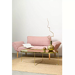 Кофейный столик овальный золотой Modern Mirror Gold Table варинант исполнения - 5 | Loft Concept в Ростове-на-Дону