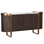 Комод  округлой формы с дверцами Chest of Precious Breed варинант исполнения - 2 | Loft Concept в Ростове-на-Дону