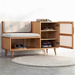 Комод с мягким  сиденьем и нишей для хранения обуви Manual Dresser варинант исполнения - 1 | Loft Concept в Ростове-на-Дону