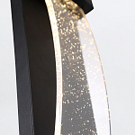 Настенный фонарь уличный прямоугольный черного цвета со стеклом с пузырьками Eurofase варинант исполнения - 4 | Loft Concept в Ростове-на-Дону