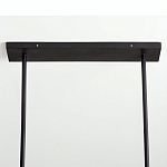 Люстра линейная прямоугольная с подвесками из натурального перламутра Nacre варинант исполнения - 4 | Loft Concept в Ростове-на-Дону