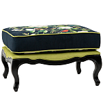 Банкетка из натурального бука с изображением птиц и цветов Blooming Birds варинант исполнения - 1 | Loft Concept в Ростове-на-Дону