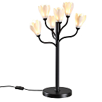 Настольная лампа с ветвями и белыми фарфоровыми цветами Floralis варинант исполнения - 3 | Loft Concept в Ростове-на-Дону