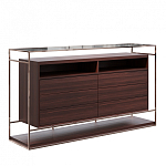 Дизайнерский комод в металлическом каркасе Valerian варинант исполнения - 1 | Loft Concept в Ростове-на-Дону