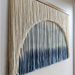 Панно дизайнерское из нитей Quiet Sea варинант исполнения - 2 | Loft Concept в Ростове-на-Дону