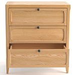Комод с 3-мя ящиками светлый дуб Silva Oak Chest of Drawers варинант исполнения - 3 | Loft Concept в Ростове-на-Дону