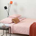 Постельное белье розового цвета с рисунком 150х200 см Blossom Essence варинант исполнения - 4 | Loft Concept в Ростове-на-Дону