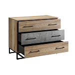 Комод с 3-мя ящиками в стиле лофт Urban Style Space варинант исполнения - 3 | Loft Concept в Ростове-на-Дону
