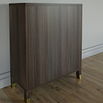 Комод Elsa Dreams Walnut Двухстворчатый  варинант исполнения - 7 | Loft Concept в Ростове-на-Дону