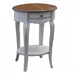 Тумба прикроватная овальная с ящиком Interiors Romance варинант исполнения - 1 | Loft Concept в Ростове-на-Дону