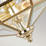 Потолочный светильник шестигранной формы с прозрачными стеклянным плафоном Elstead Lighting варинант исполнения - 11 | Loft Concept в Ростове-на-Дону