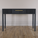 Элегантная Консоль Primo с выдвижным ящиком Черный дуб варинант исполнения - 1 | Loft Concept в Ростове-на-Дону