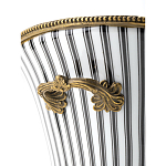 Кашпо Black white stripe варинант исполнения - 5 | Loft Concept в Ростове-на-Дону