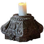 Подсвечник из массива тика Antique Solid Teak Candle Holder варинант исполнения - 1 | Loft Concept в Ростове-на-Дону