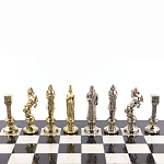 Шахматы Ренессанс с доской из натурального мрамора Decorative Thematic Chess варинант исполнения - 2 | Loft Concept в Ростове-на-Дону