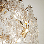 Люстра с декором из текстурированного стекла Textured Glass Chandelier 8 варинант исполнения - 4 | Loft Concept в Ростове-на-Дону