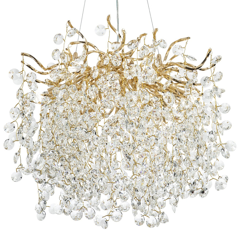        Fairytree Light Gold Chandelier 10    -- | Loft Concept 