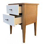 Тумба прикроватная с 2-мя ящиками Tasteful Furniture Light варинант исполнения - 2 | Loft Concept в Ростове-на-Дону