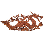 Панно из дерева дракон Panel With Animals варинант исполнения - 1 | Loft Concept в Ростове-на-Дону