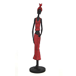 Фигурка негритянка из полистоуна African Casipea варинант исполнения - 1 | Loft Concept в Ростове-на-Дону