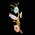 Бра с цветочным декором и птичкой Miscellaneous herbs варинант исполнения - 1 | Loft Concept в Ростове-на-Дону