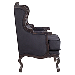 Кресло George Grand Armchair black velour варинант исполнения - 2 | Loft Concept в Ростове-на-Дону