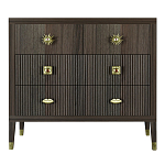 Бельевой Комод с 4 ящиками Elsa Dreams Walnut варинант исполнения - 6 | Loft Concept в Ростове-на-Дону