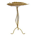 Столик приставной с столешницей Тропический лист Tropical Forest gold варинант исполнения - 1 | Loft Concept в Ростове-на-Дону
