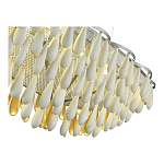 Люстра с подвесками в форме капель на серебристом каркасе Raindrop варинант исполнения - 4 | Loft Concept в Ростове-на-Дону