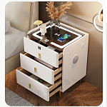 Умная прикроватная тумбочка c зарядкой для телефона Smart Furniture варинант исполнения - 5 | Loft Concept в Ростове-на-Дону