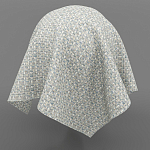 Мебельная ткань Шенилл голубой цвет 142 см T4-45 варинант исполнения - 9 | Loft Concept в Ростове-на-Дону