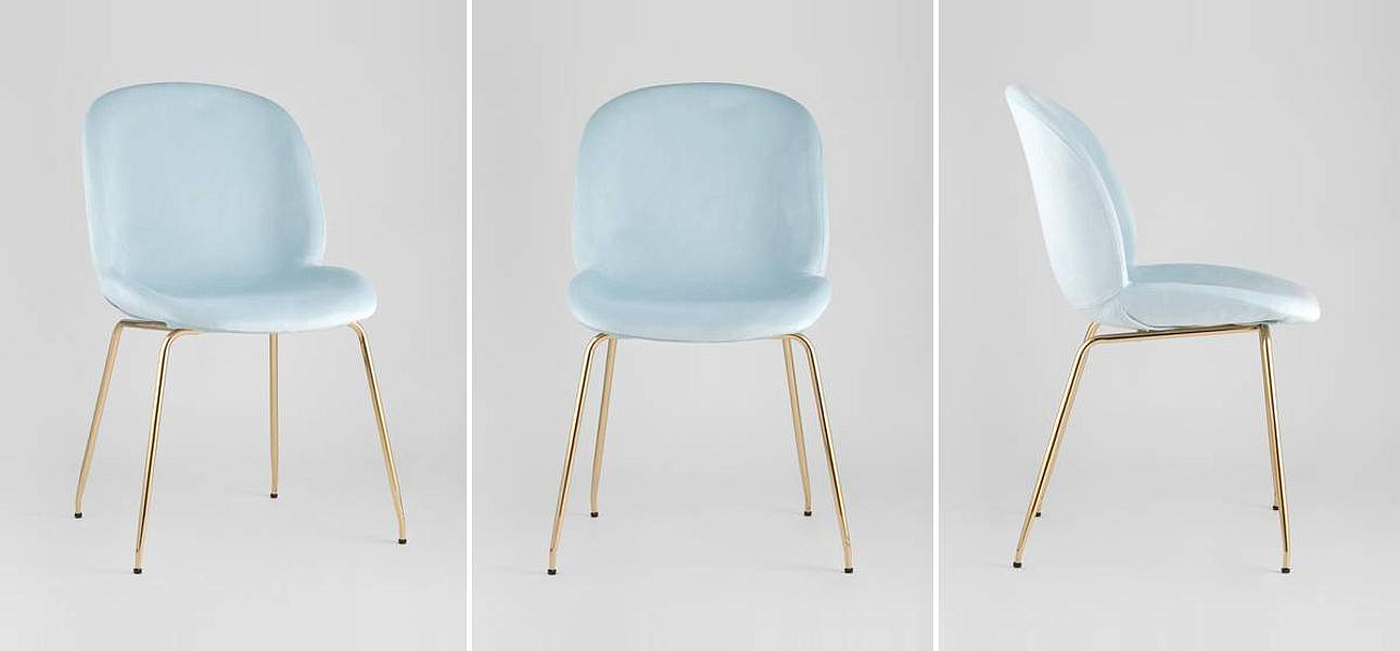 Стул Светло-Голубой Vendramin Chair Стул Светло-Голубой Vendramin Chair - Loft-Concept в Ростове-на-Дону