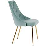 Стул в мятной велюровой обивке Ward Mint Velour Chair варинант исполнения - 3 | Loft Concept в Ростове-на-Дону