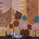 Мебельная ткань Oasis Terracotta Велюр  варинант исполнения - 1 | Loft Concept в Ростове-на-Дону