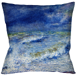 Подушка декоративная морской принт Impressionism in Art варинант исполнения - 1 | Loft Concept в Ростове-на-Дону