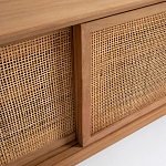 ТВ-тумба из массива тика Busto TV Stand варинант исполнения - 4 | Loft Concept в Ростове-на-Дону