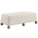 Дизайнерская Банкетка Wakonda с деревянными шариками  варинант исполнения - 1 | Loft Concept в Ростове-на-Дону