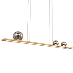 Светодиодная линейная люстра IONA Сhandelier gold 103 варинант исполнения - 1 | Loft Concept в Ростове-на-Дону