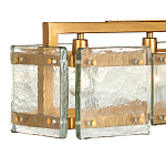 Люстра прямоугольная из толстого литого стекла Cast Glass варинант исполнения - 3 | Loft Concept в Ростове-на-Дону