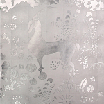 Обои ручная роспись в стиле Арт-деко Rateau Bas Relief on Tarnished Silver gilded paper варинант исполнения - 1 | Loft Concept в Ростове-на-Дону