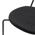 Стул с мягким сиденьем черный Stool Loft Black варинант исполнения - 7 | Loft Concept в Ростове-на-Дону