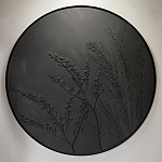 Ботаническое панно «Черная орхидея» варинант исполнения - 1 | Loft Concept в Ростове-на-Дону