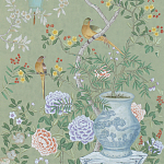 Обои ручная роспись Temple Newsam Mercury Grey варинант исполнения - 3 | Loft Concept в Ростове-на-Дону