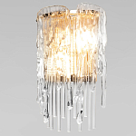 Бра с эффектом стекающего стекла и прозрачными трубками Textured Glass варинант исполнения - 4 | Loft Concept в Ростове-на-Дону